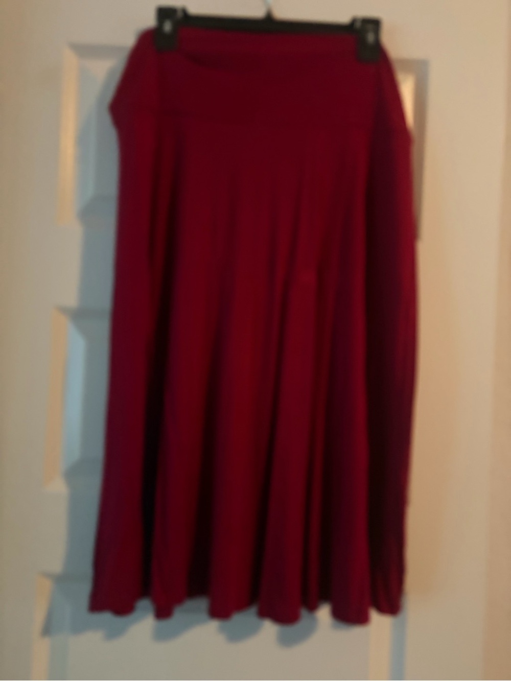 Lock & Love Burgundy Skirt